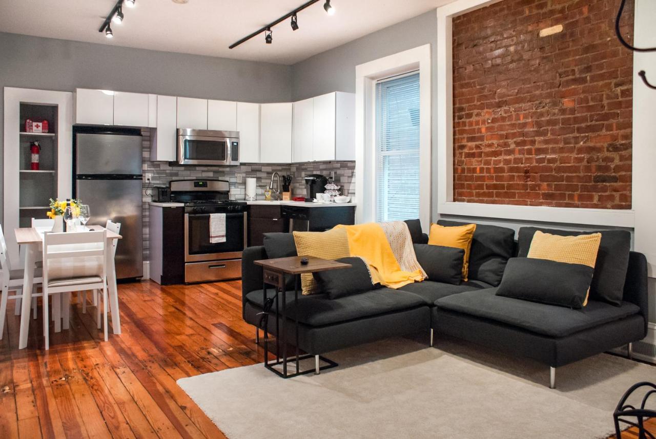 Gorgeous 1Br Wooster Sq. Apt. - Wshr/Dryr, Parking Нью-Хейвен Экстерьер фото